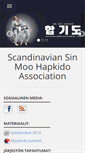 Mobile Screenshot of hapkido.fi