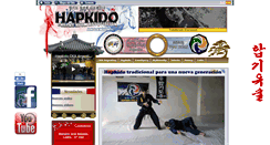 Desktop Screenshot of hapkido.com.ar